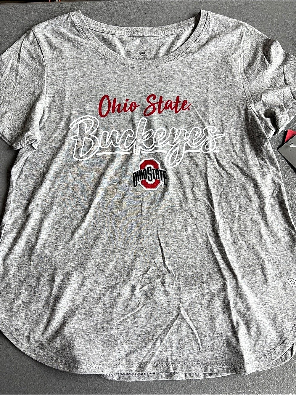 Colosseum Ohio State Buckeyes tee Gray Size Medium NWT
